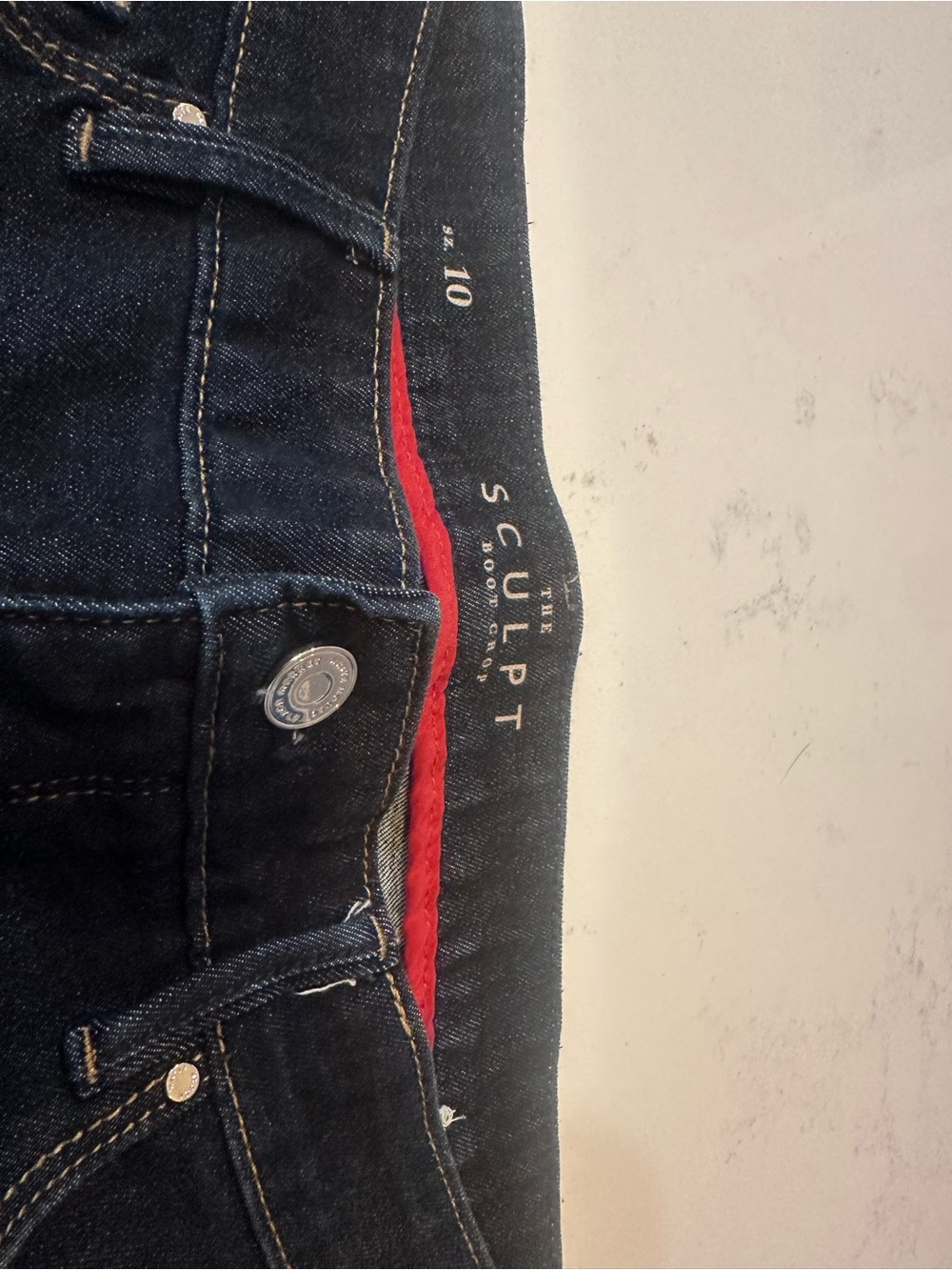 White House Black Market Women's Boot Cut Jeans - Dark Indigo